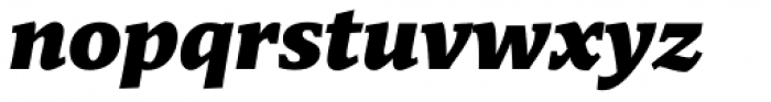 Mundo Serif Black Italic Font LOWERCASE