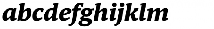 Mundo Serif Bold Italic Font LOWERCASE