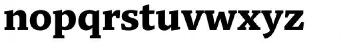 Mundo Serif Bold Font LOWERCASE