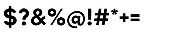 Munika Bold Font OTHER CHARS