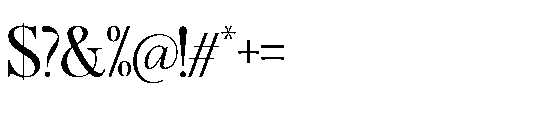 Munkale Display Font OTHER CHARS