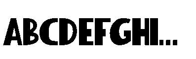 Munro Font UPPERCASE
