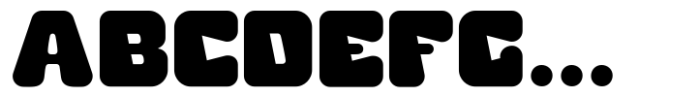 Mupen Regular Font UPPERCASE
