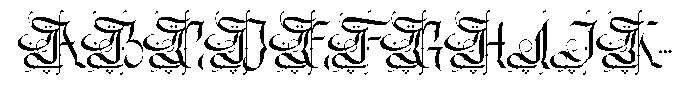 Muqodimah Font UPPERCASE