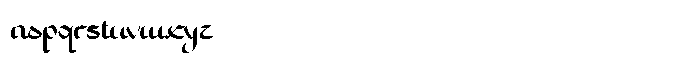 Muqodimah Font LOWERCASE