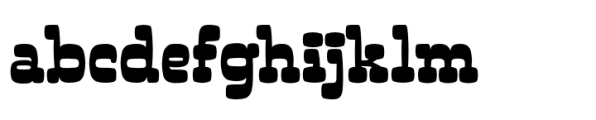 Muraba Regular Font LOWERCASE