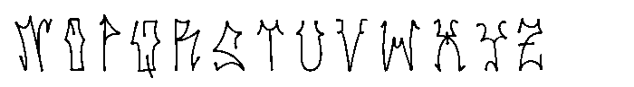Muralha One Regular Font UPPERCASE