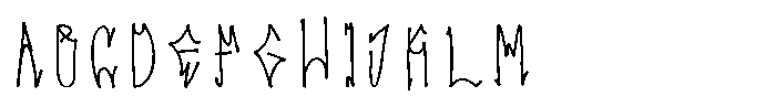 Muralha Three Alternate Font UPPERCASE