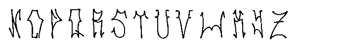 Muralha Three Alternate Font UPPERCASE
