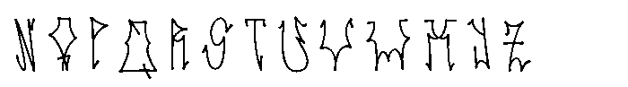 Muralha Three Alternate Font LOWERCASE