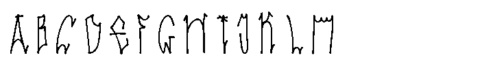 Muralha Two Alternate Font UPPERCASE
