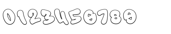 Murals Tribe Letter Outline Font OTHER CHARS