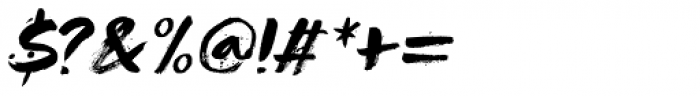 Murasaki Italic Font OTHER CHARS