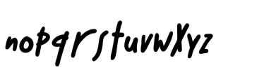 Muri Font LOWERCASE