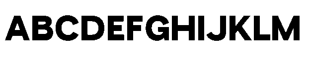 Muring 01 Black Font UPPERCASE