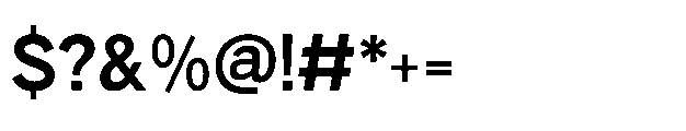 Muring 01 Bold Font OTHER CHARS