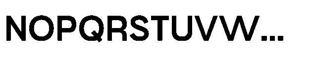 Muring 01 Bold Font UPPERCASE