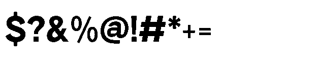 Muring 01 Extrabold Font OTHER CHARS