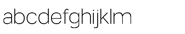 Muring 01 Extralight FONT