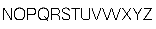 Muring 01 Light Font UPPERCASE