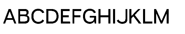 Muring 01 Medium Font UPPERCASE