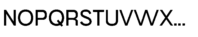 Muring 01 Medium Font UPPERCASE