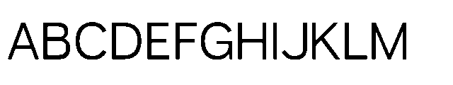 Muring 01 Regular Font UPPERCASE