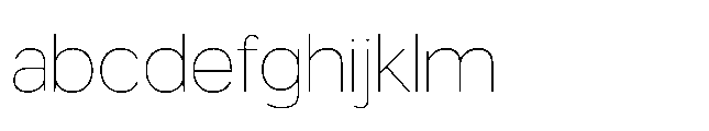 Muring 01 Thin FONT