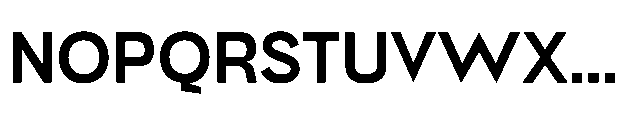 Muring 02 Bold Font UPPERCASE