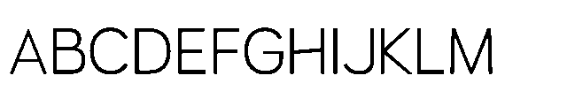 Muring 02 Light Font UPPERCASE