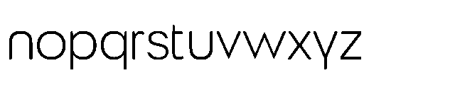 Muring 02 Light Font LOWERCASE
