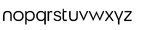 Muring 02 Regular Font LOWERCASE