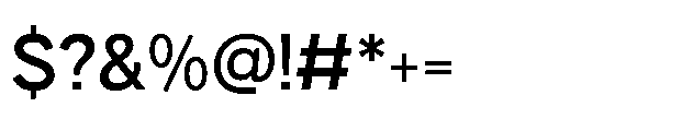Muring 02 Semibold Font OTHER CHARS