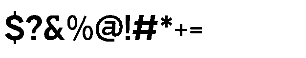 Muring 03 Bold Font OTHER CHARS