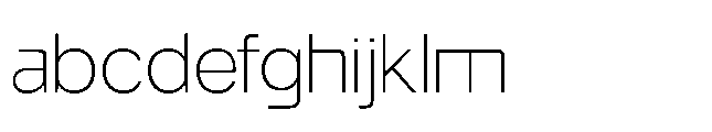 Muring 03 Extralight FONT