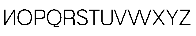 Muring 03 Light Font UPPERCASE