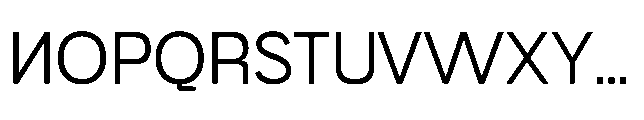 Muring 03 Regular Font UPPERCASE
