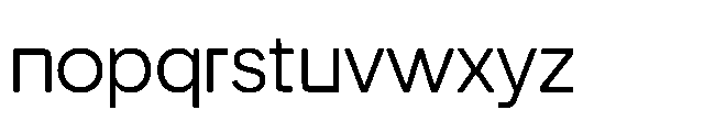 Muring 03 Regular Font LOWERCASE