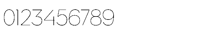 Muring 03 Thin Font OTHER CHARS