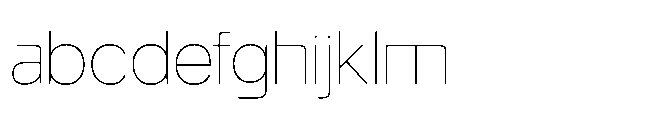 Muring 03 Thin FONT