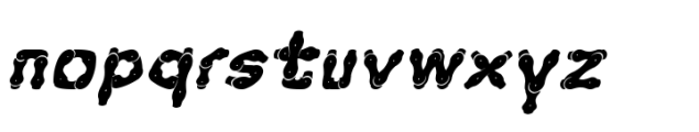 Murisa Boxana Italic Font LOWERCASE