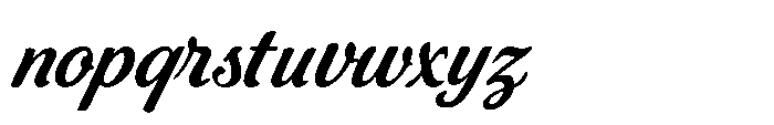 Murisa Bukele Font LOWERCASE