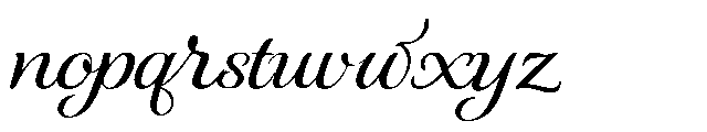 Murisa Celine Regular Font LOWERCASE