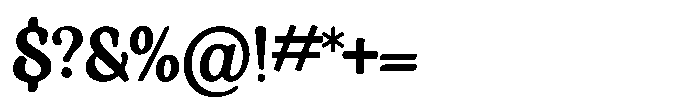 Murisa Chappelle Regular Font OTHER CHARS