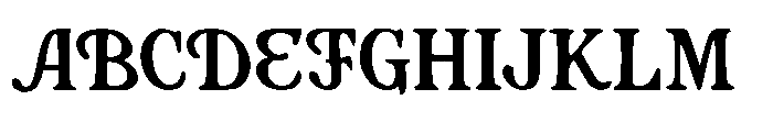 Murisa Chappelle Regular Font UPPERCASE