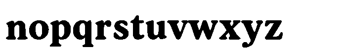 Murisa Cobbold Regular Font LOWERCASE