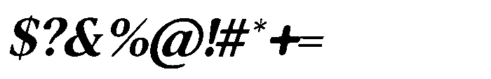 Murisa Costa Italic Font OTHER CHARS