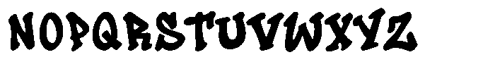 Murisa Dave Font UPPERCASE