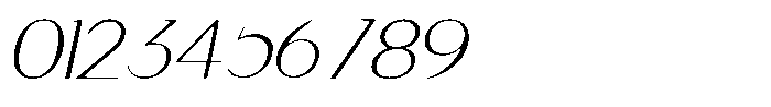 Murisa Evangelista Italic Font OTHER CHARS