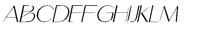 Murisa Evangelista Italic Font UPPERCASE